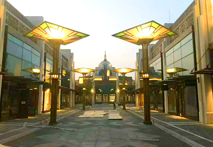 2019-年湖北省武漢市蔡甸區(qū)知音盛堂景觀照明工程